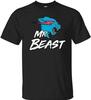 Графическая футболка MR Beast Молния Футболка Топ Мерч Ютубера Геймер Doroli