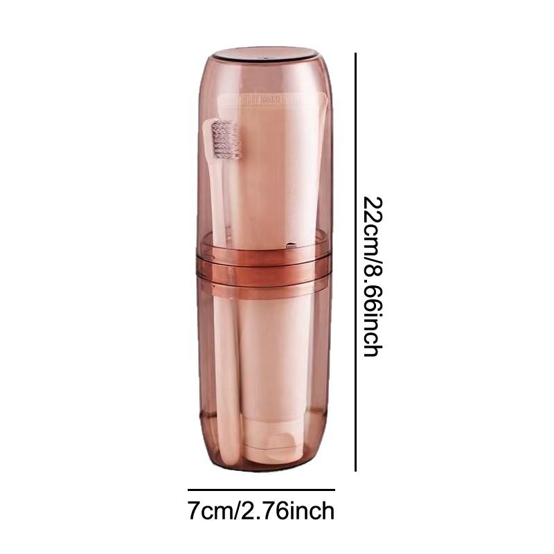 Коробка для хранения зубных щеток на 2/4 стакана, портативный стакан для полоскания рта, коробка для хранения зубной пасты, дорожные туалетные принадлежности, портативный стакан для зубной щетки