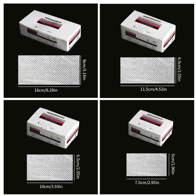 1000Sheets Thin Hair Perm Paper Breathable Mesh Heat-Resistant Blanching Paper Temperature Resistant Disposable Perming Paper