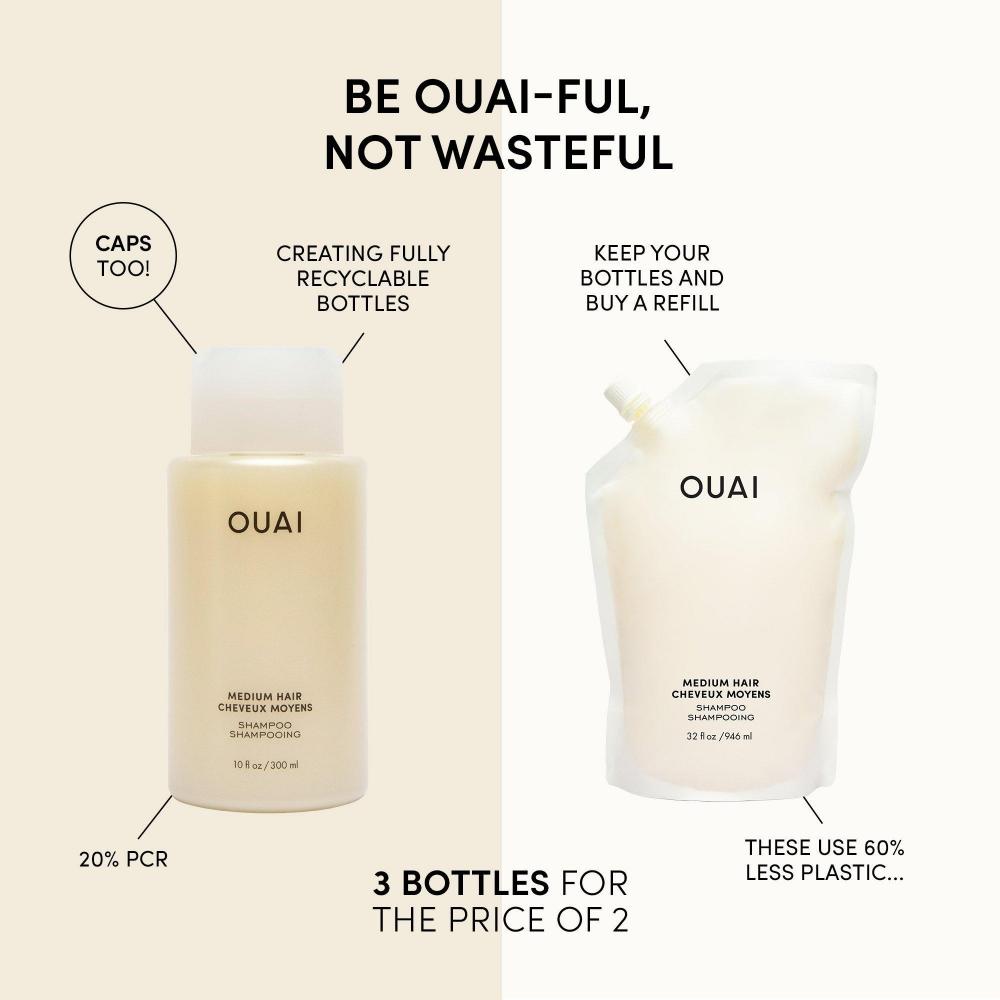 Шампунь для средних волос Ouai 32,0 унции