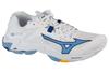 Wave Lightning Z8, Unisex White Volleyball Shoes