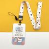 Cartoon Credential Card Holder Bags Doctor Nurse Neck Strap Lanyards Keychain Pass Card Holder Hang Rope Lariat Lanyard Gifts