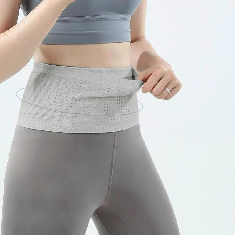 Многофункциональная трикотажная дышащая скрытая поясная сумка с регулируемым ремнем для бега, поясная сумка для бега с большой вместимостью, поясные сумки для бега