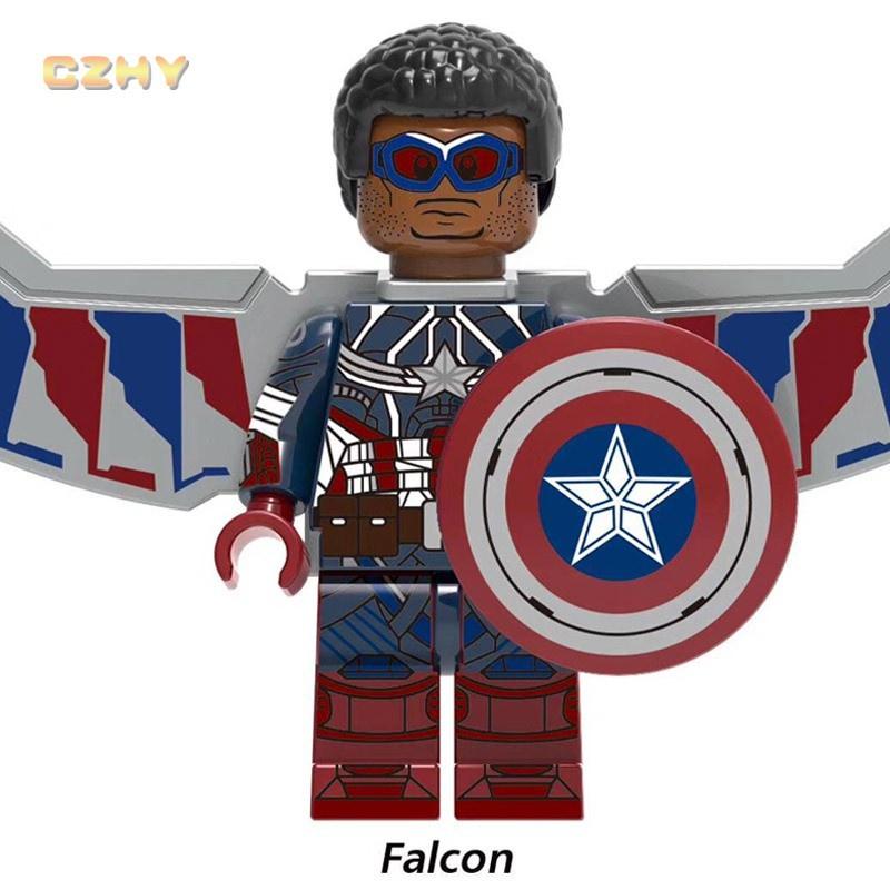 Новые минифигурки Черной Вдовы, игрушки-строительные блоки супергероев