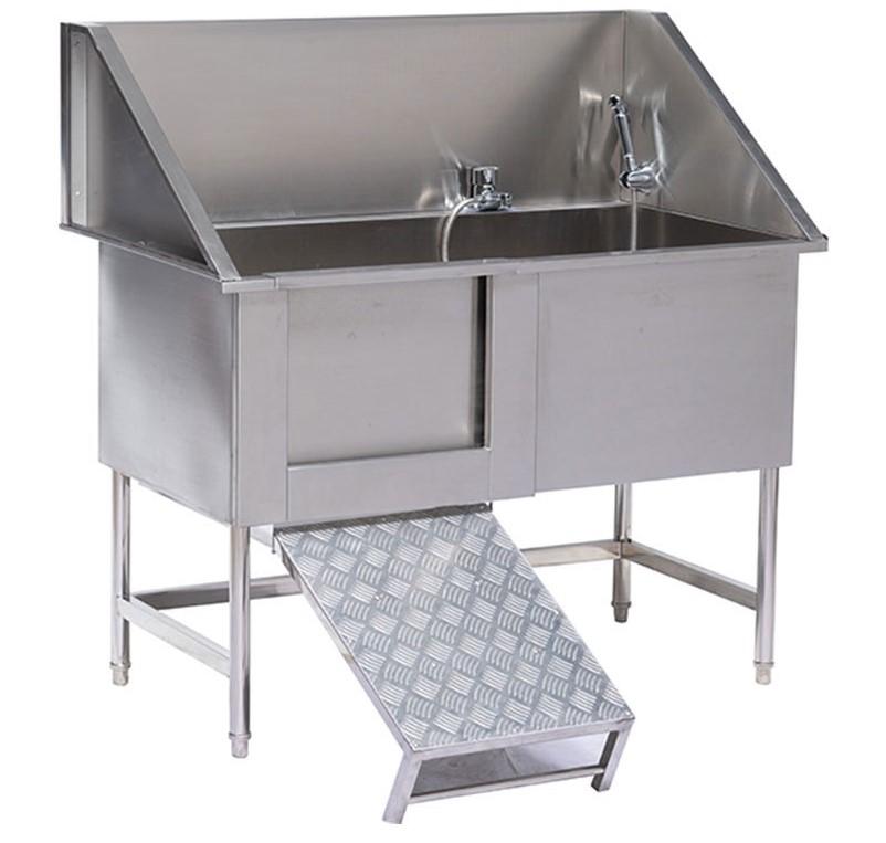 Stainless Steel 304 Professional Durable Pet Dog Spa Bathtub Bubble Therapy Tub for Medium to Large Size Dogs