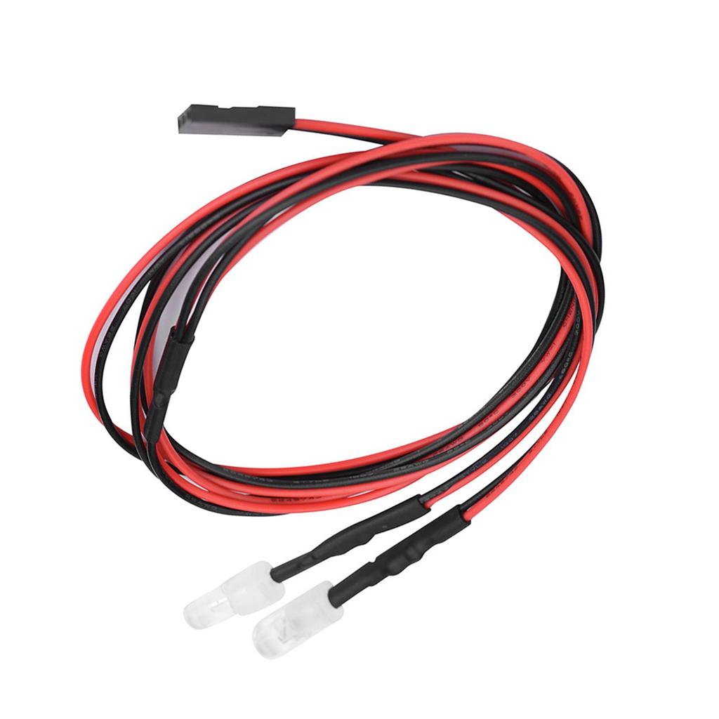 2 шт. 5 мм фары RC аксессуар светодиодные фонари для модели дрифт-кара 1/10 (9# Белый свет)