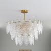 European Style Glass Chandelier for Luxury Living Room or Bedroom Decor