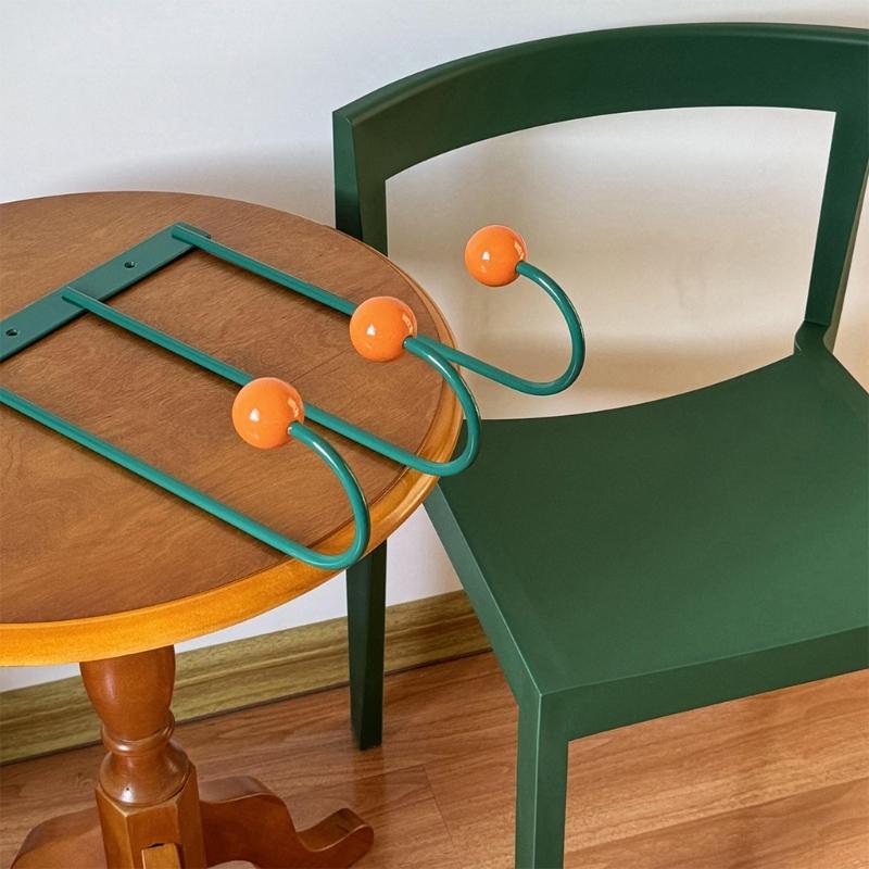 Sturdy Dopamine Color Wall Hooks Portable Hanger Perfect For Craft Enthusiasts Looking To Enhances Their Home's Style