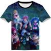 Anime Fairy Tail 3D Anime Printed T-Shirt Adult Cosplay Funny Short Sleeve Tee Tops Funny Quick Dry