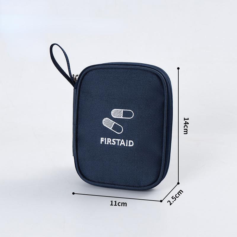 Портативная пустая аптечка, сумка для хранения лекарств, мини-аптечка, органайзер для путешествий, спортивные таблетки, сумка для первой помощи