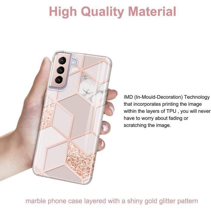 Coque de protection - BOOLING - pour Samsung Galaxy A14 5G - Rose - Slim - Résistant aux rayures