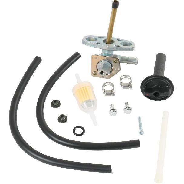 Fuel Valve Petcock Tank Switch Compatible With Honda TRX250EX Rancher 350 400 420 Foreman 400 450 500, Replace 16950-HN7-003 16950-HM8-003