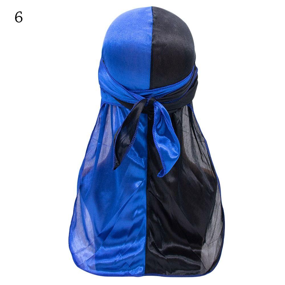 Эластичная бандана тонкая пиратская шляпа регулируемая шелковая дураг для мужчин и женщин