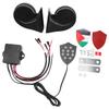 Electronic Horn System 12V 150dB Alarm Sound Remote Control Universal Fit for Car Sedan Truck SUV