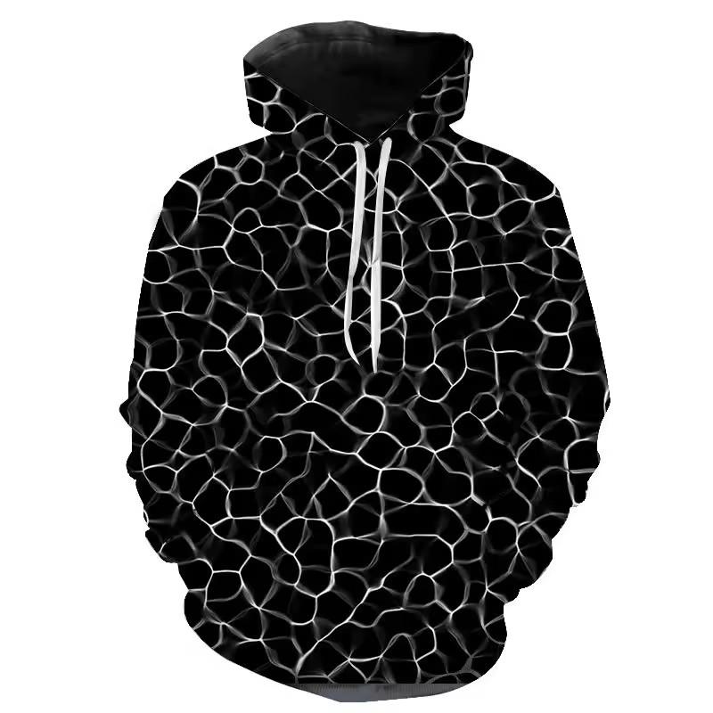 Хэллоуин Мужские толстовки Смешные 3D принты летучей мыши и тыквы Свитшоты Модная хип-хоп одежда для переодевания Осенне-зимний пуловер