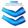 WEST BIKING Anti-UV Cycling Arm Sleeves Summer Sunproof Compression Sleeve Men Women Running Riding Fitness Sport Sleeves