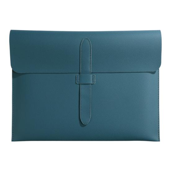 Кожаная сумка для документов, большая вместимость, легкая, водонепроницаемая, органайзер для документов, портативный держатель для файлов для деловых людей и студентов, с надежным закрытием