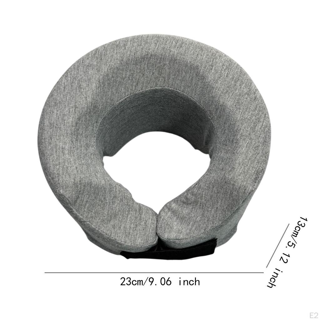 Подушка лицом вниз для шеи в самолете, портативная подушка для салона красоты, универсальный массажный подголовник для сна
