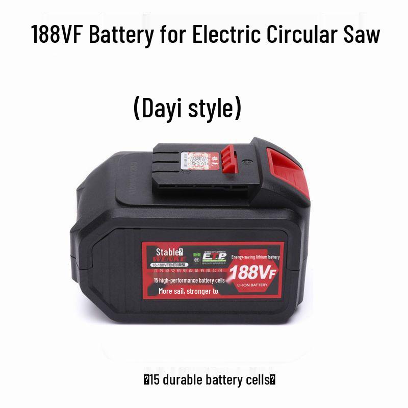 Универсальная литиевая батарея Wenkeli для электроинструментов: Циркулярная пила, Угловая шлифмашина (болгарка), Перфоратор, Столярное дело