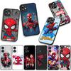 Phone Cover Spider Man Marvel Spiderman Coque for Xiaomi Redmi Note 15 11 9 10 Pro Plus A5 9A 9T 10A 10C 9C NFC 15C 8T Case