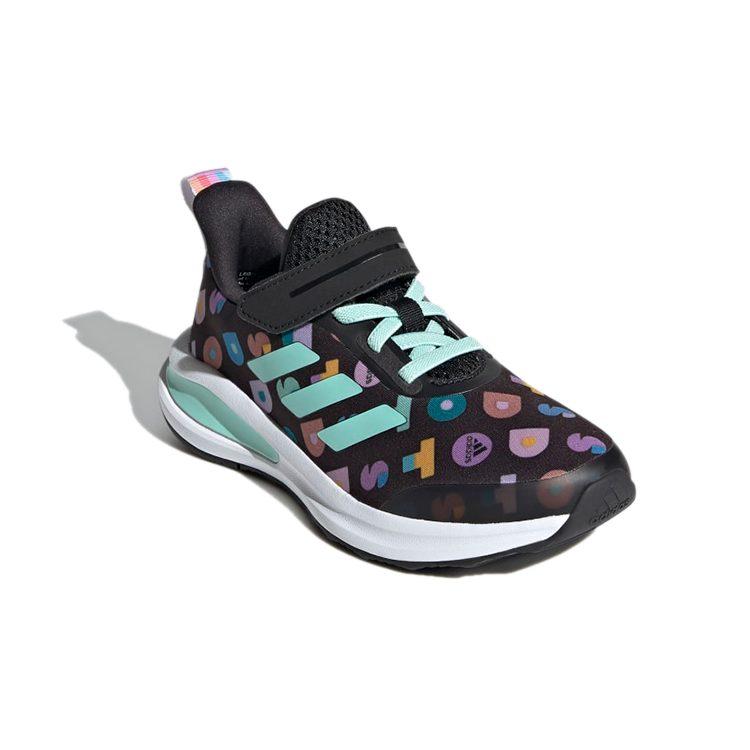 LEGO x Adidas FortaRun J Устойчивые к истиранию Низкие Детские Lifestyle Кроссовки Черно-синие Детские FZ0399