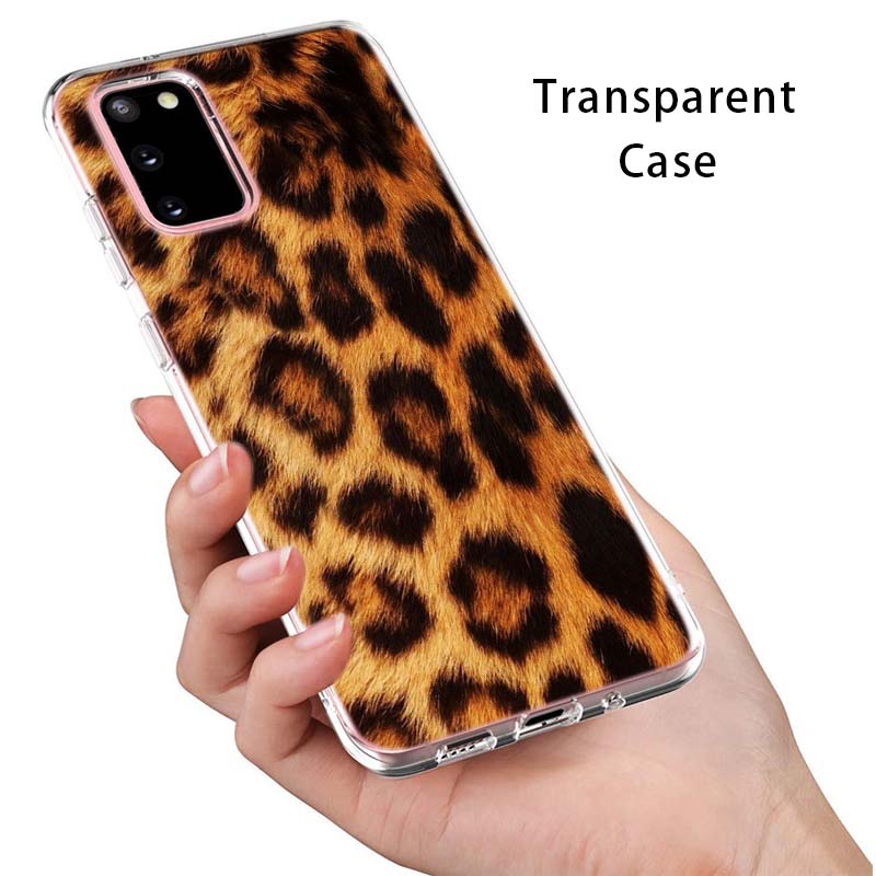 Мягкий чехол для телефона с изображением тигра и леопарда для Samsung Galaxy S22 Pro S21 S20 FE Ultra S10 S10E Lite S9 S8 Plus S7 S6 Edge