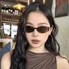 Sunglasses Modern Retro Small Frame Thin Metal Sunglasses Sunglasses Anti-Blue Flat Glasses