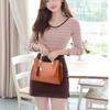 Vintage Pendant Handbag For Women PU Leather Shoulder Bag Fashion Style Top-handle Bags Shopping Mommy Bag