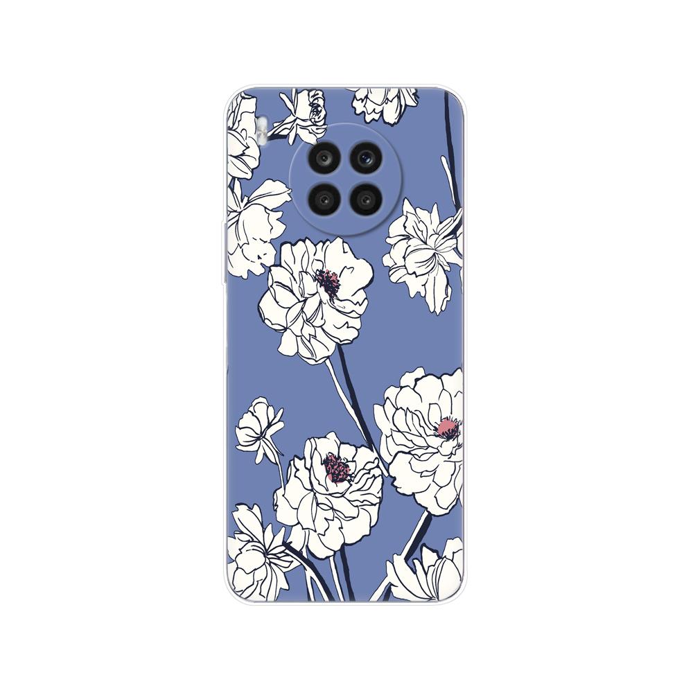 Чехол для Honor 50 Lite 6,67 дюйма, задняя крышка телефона для Huawei Honor 50 Lite 50Lite, легкий силиконовый мягкий защитный бампер из ТПУ