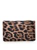 Унисекс Ультратонкий Кошелек для монет и ID из искусственной кожи с тиснением под личи и леопардовым принтом, с короткой молнией