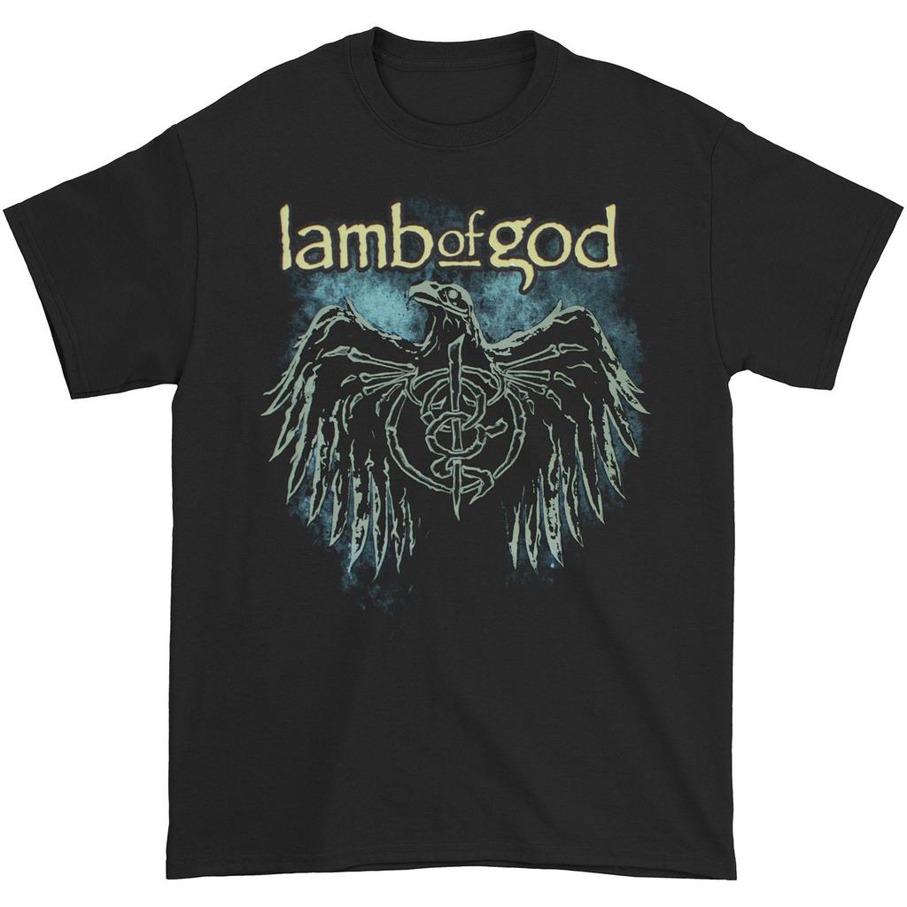 Men's Lamb Of God Dark Phoenix T-shirt Medium Black