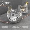 Гарнитура для мобильного телефона QKZ ZX3, кабель с гарнитурой из пшеницы, спортивная гарнитура для бега