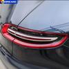 Автомобильные аксессуары задняя противотуманная фара рамка декоративная накладка полоски для Porsche Macan 2014-2017 авто внешние наклейки