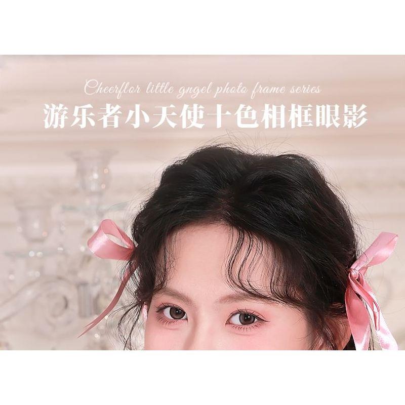 CHEERFLOR - Палитра теней для век с рамкой Brilliant Secret Series, 10 цветов - 3 типа