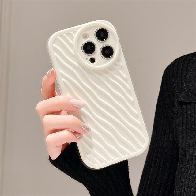 Чехол для телефона Moskado с волнистым рисунком ряби воды для Iphone 14 11 13 12 Pro Max X Xr Xs Max 14 7 8 Plus, мягкая задняя крышка из ТПУ, бампер