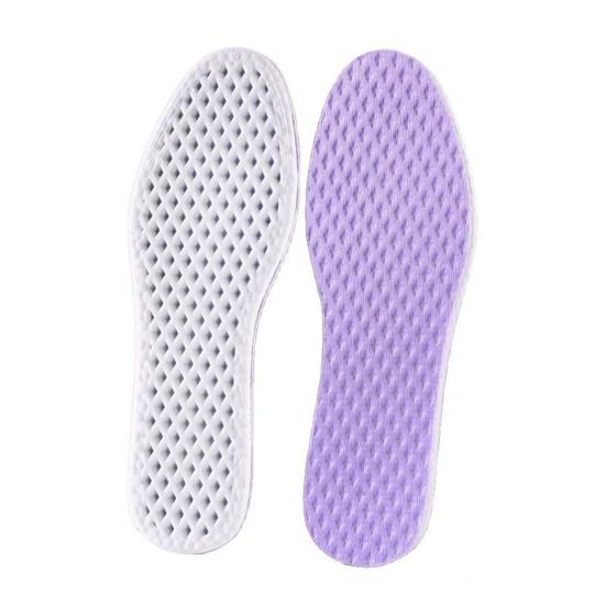 Summer Mesh Insoles Shock Absorption Breathable Shoe Inserts Flexible Cool Running Shoe Insoles for Men Women Sports Travel Work