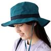 Safari Hat for Women and Spring and UV UV Protection Large Wide Large Sun Beach Outdoor M Size Turquoise X Navy [DreamHats] Water-repellent Men,