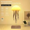 Voice-Activated Bionic Jellyfish Lamp, Dancing Whiskers - RGB Gradient Bedside Lamps, Rechargeable Touch Sensor Table Light