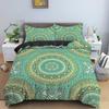 Mandala Duvet Cover Set Bohemian Bedding Set Soft Comforter Cover With 1/2pcs Pillow Shams Quilt Cover Bedroom King Queen Sizes