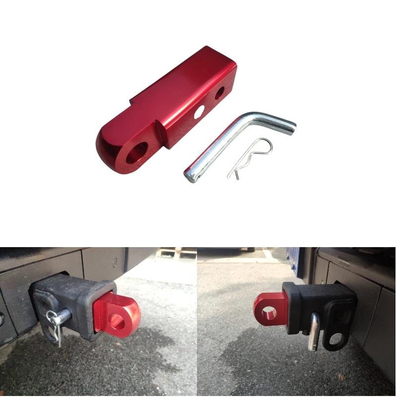 18000 Lbs 2 inch Shackle Hitch Arm Receiver Towing Trailer Tow Hitch Trailer Hooks Tow Bar With Two Hole Adjust Pitch-Row
