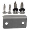 For Drawer Cupboard Cabinet Push Button Lock Safety Latch