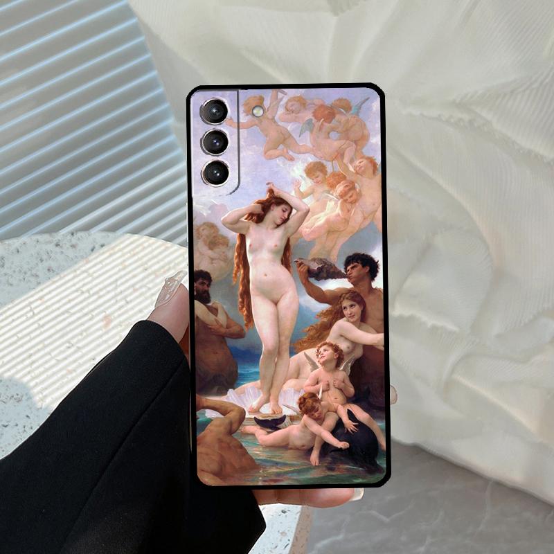 Художественная картина Рождение Венеры Чехол для Samsung Galaxy S22 Ultra S21 FE S20 FE S8 S9 S10 Plus Note 10 20 S23 Ultra Чехол