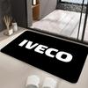 Новый фланелевый коврик для пола с графическим принтом Iveco, моющийся ковер для ванной, кухни, прихожей, нескользящий придверный коврик для домашнего декора
