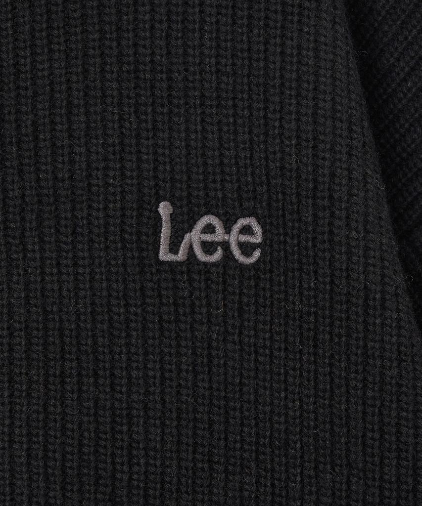 Кардиган Lee с высоким воротником на молнии Черный