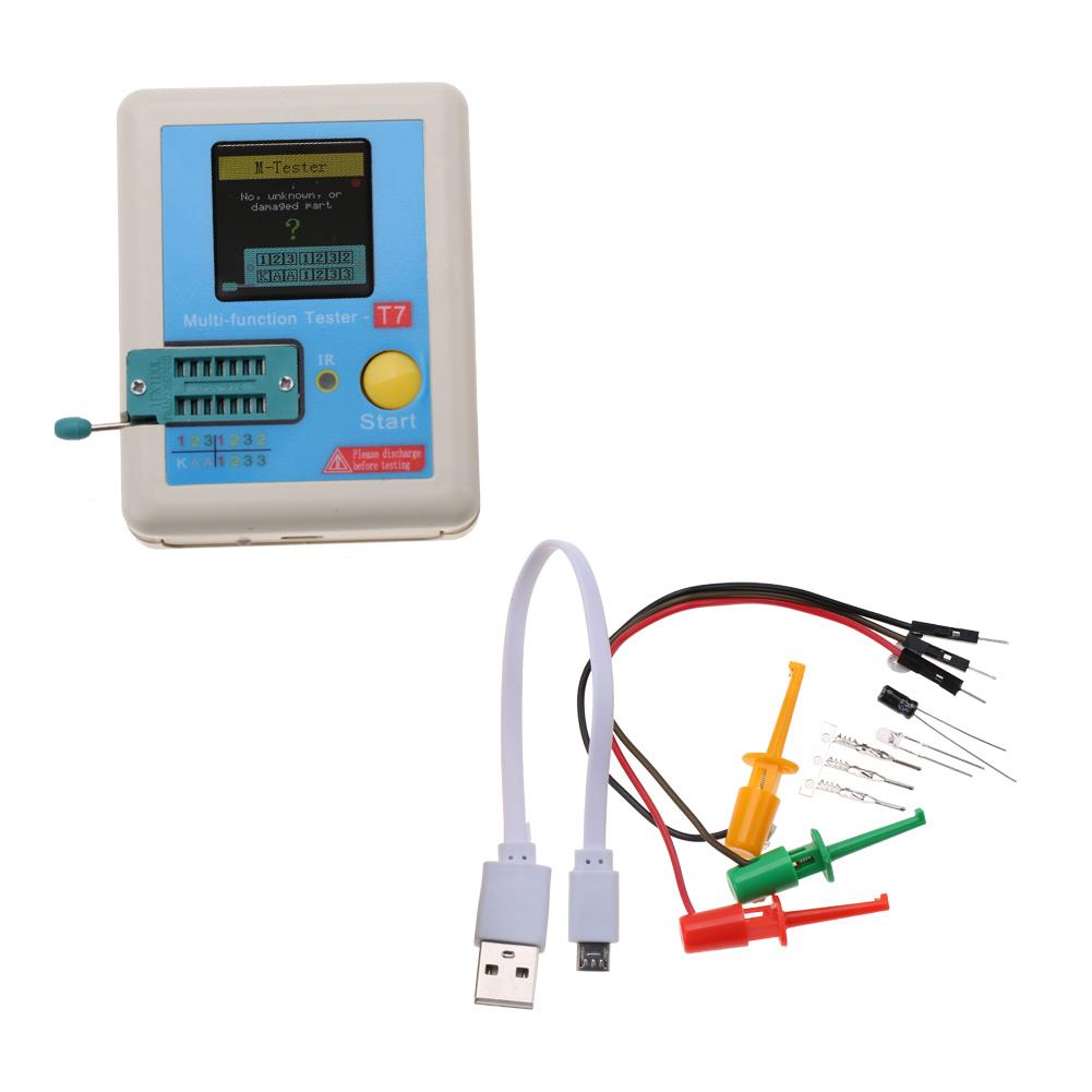 T7 Transistor Tester Multifunction Color Graphic Display Tester T7