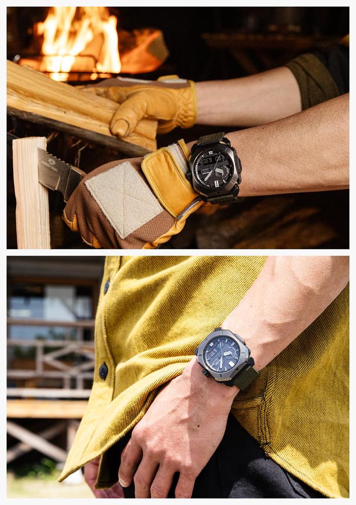 Protrek Watch Line Radio Solar Khaki [Casio] []Climber CORDURare/cor™ PRW-6900YB-3JF Мужские