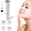 Новый мини-массажер для глаз, электрический вибрационный косметический прибор, портативная магнитная терапия, V-образная массажная палочка для лица