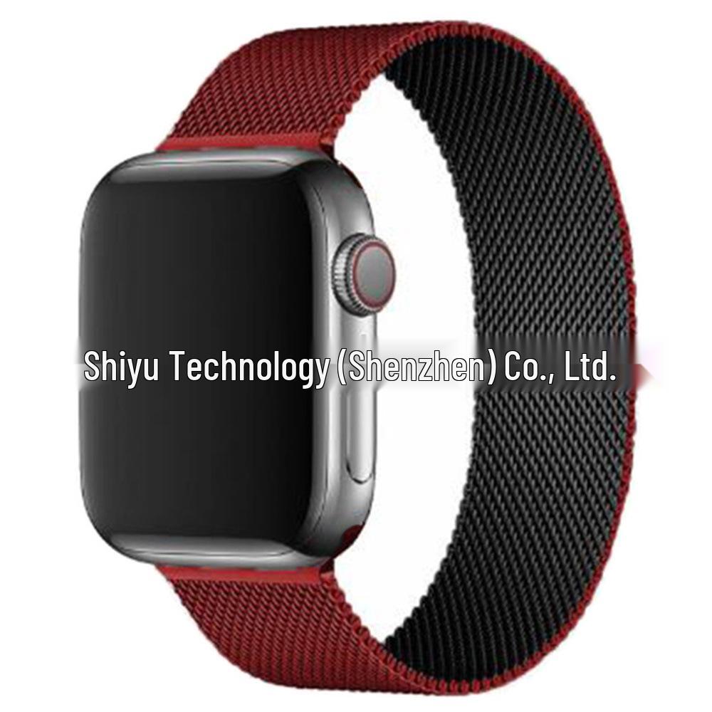 Совместимый металлический ремешок-петля для Apple Watch Series 5-9, SE