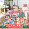 1Pc Happy Holiday Celebration Rug Office Carpet Indoor Outdoor Doormat Nonslip Soft Living Room Christmas Halloween Gift D92246
