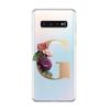 Буква Алфавит Цветы A Силиконовый Чехол Для Samsung Galaxy S21 S20 FE Ultra S10 S10E Lite S9 S8 S7 Edge Plus Чехол для Телефона